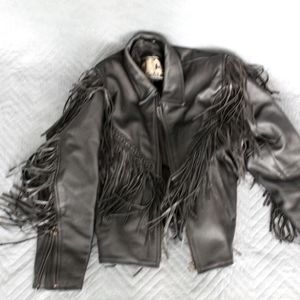 Genuine leather jacket